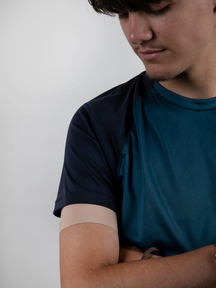 IMG_7573Shop Diathego - cover for glucose sensors and insulin pumps in peanut