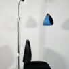 Perdelle Swan – passive, adjustable, mechanical armrests for your ergonomic workplace to reduce the risk of Repetitive Strain Injury (RSI) and muscle tension in the back and shoulders.